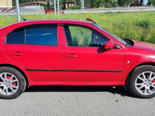 2007 Skoda Octavia I (A4) Рестайлинг, красный, 370000 рублей, вид 4