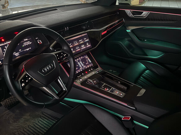 2019 Audi A6 45 TFSI V (C8), белый, 4990000 рублей - вид 3