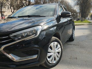2023 Lada (ВАЗ) Vesta I Рестайлинг (NG), чёрный, 1350000 рублей, вид 3