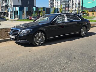 2015 Mercedes-Benz S-Класс 500 Long VI (W222, C217), чёрный, 4300000 рублей, вид 5