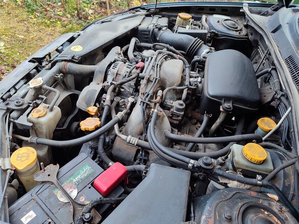 2004 Subaru Outback III, голубой, 485000 рублей - вид 16