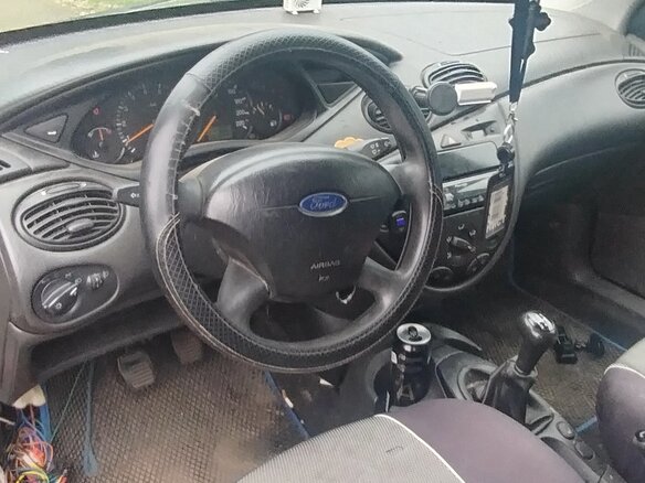 2003 Ford Focus I Рестайлинг, синий, 180000 рублей - вид 6