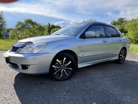 2006 Mitsubishi Lancer IX Рестайлинг, серебристый, 530000 рублей
