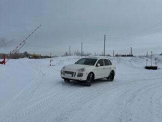 2007 Porsche Cayenne Turbo I Рестайлинг (957), белый, 2500000 рублей, вид 5