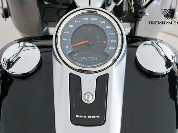 2017 Harley-Davidson Fat Boy, чёрный, 1849000 рублей - вид 11