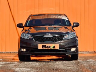 2017 Kia Rio III Рестайлинг, коричневый, 1140000 рублей, вид 2