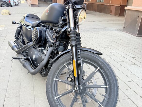 2021 Harley-Davidson Sportster 883, чёрный, 900000 рублей - вид 3