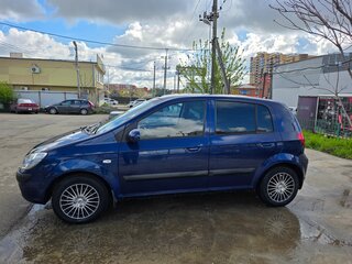 2007 Hyundai Getz I Рестайлинг, синий, 480000 рублей, вид 3