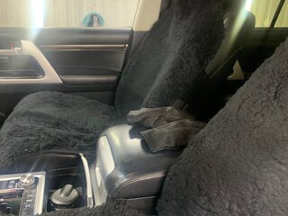 2017 Toyota Land Cruiser 200 Series Рестайлинг 2, чёрный, 6200000 рублей, вид 4