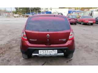 2012 Renault Sandero Stepway I, красный, 300000 рублей, вид 5