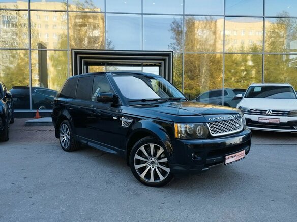 2011 Land Rover Range Rover Sport I Рестайлинг, синий, 1640000 рублей - вид 2
