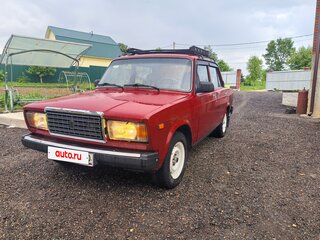 2006 Lada (ВАЗ) 2107, пурпурный, 190000 рублей, вид 1