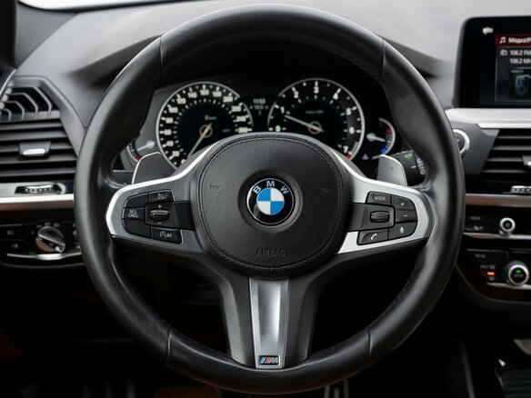 2018 BMW X3 30i xDrive III (G01), синий - вид 29