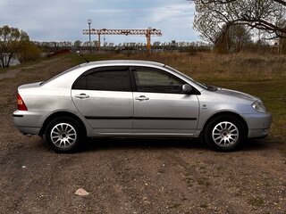 2003 Toyota Corolla IX (E120, E130), серебристый, 505000 рублей, вид 4