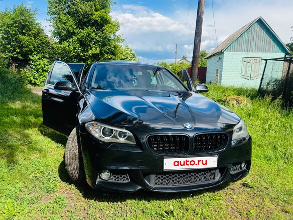 2014 BMW 5 серии 520i VI (F10/F11/F07) Рестайлинг, чёрный, 2100000 рублей