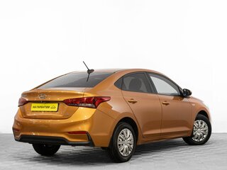 2018 Hyundai Solaris II, оранжевый, 1259000 рублей, вид 4