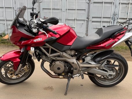 2009 Aprilia SL 750 Shiver, красный, 389000 рублей, вид 2