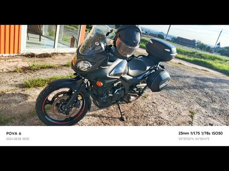 2013 Suzuki V-Strom DL 650, серый, 550000 рублей, вид 5
