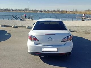 2011 Mazda 6 II (GH) Рестайлинг, белый, 1100000 рублей, вид 3