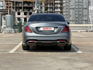 2019 Mercedes-Benz S-Класс 450 Long VI (W222, C217) Рестайлинг, серый, 5900000 рублей, вид 5