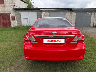 2008 Toyota Corolla X (E140, E150), красный, 860000 рублей, вид 4