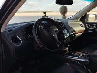 2018 Infiniti QX60 I Рестайлинг, синий, 3200000 рублей, вид 4