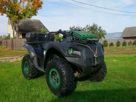 2013 Kawasaki KVF 750 Brute Force, чёрный, 570000 рублей, вид 1