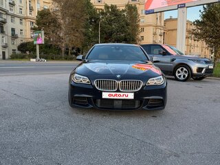 2013 BMW 5 серии M550d xDrive VI (F10/F11/F07) Рестайлинг, синий, 2950000 рублей, вид 2