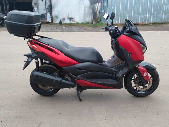 2019 Yamaha XMAX, красный, 359000 рублей