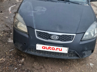 2010 Kia Rio II Рестайлинг, чёрный, 350000 рублей, вид 1