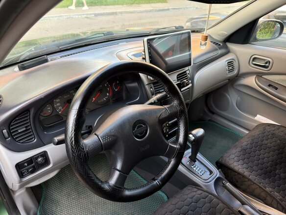 2001 Nissan Almera II (N16), зелёный, 420000 рублей - вид 5