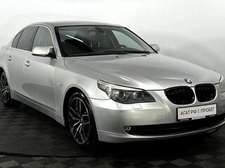 2007 BMW 5 серии 525i V (E60/E61) Рестайлинг, серый, 1020000 рублей, вид 4