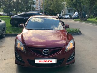 2012 Mazda 6 II (GH) Рестайлинг, красный, 1050000 рублей, вид 2