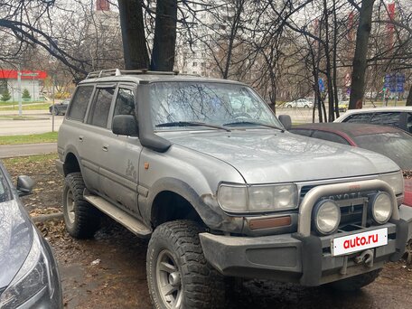 1993 Toyota Land Cruiser 80 Series, серый, 850000 рублей, вид 3