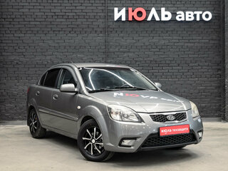 2010 Kia Rio II Рестайлинг, серый, 440000 рублей, вид 3