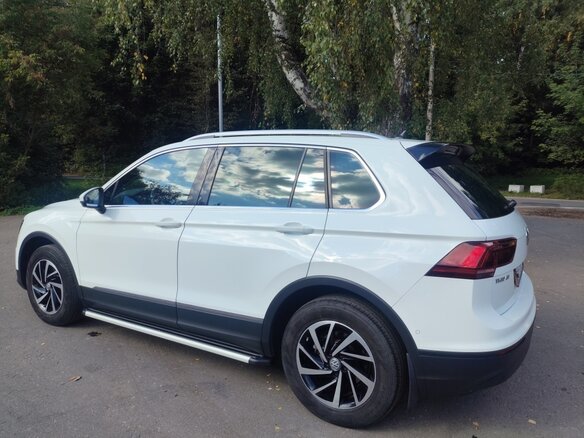 2019 Volkswagen Tiguan II, белый, 3300000 рублей - вид 4
