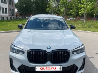 2022 BMW X4 M40i II (G02) Рестайлинг, серый, 7550000 рублей, вид 2