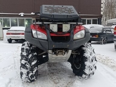 2010 Honda TRX 680 (Rincon), красный, 640000 рублей