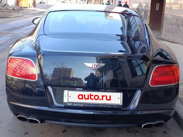 2013 Bentley Continental GT II, чёрный - вид 4