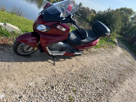 2008 Suzuki Burgman (SkyWave) 650, красный, 335000 рублей, вид 2