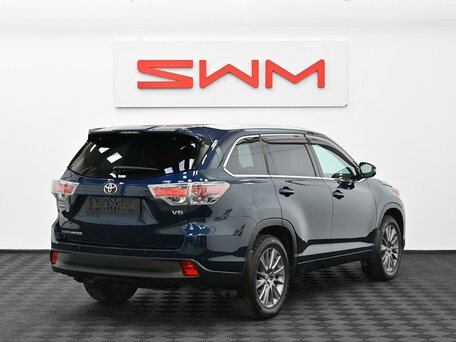 2014 Toyota Highlander III (XU50), синий, 2335000 рублей, вид 2