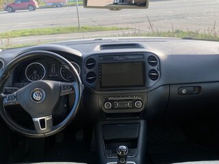 2014 Volkswagen Tiguan I Рестайлинг, белый, 1099000 рублей, вид 4