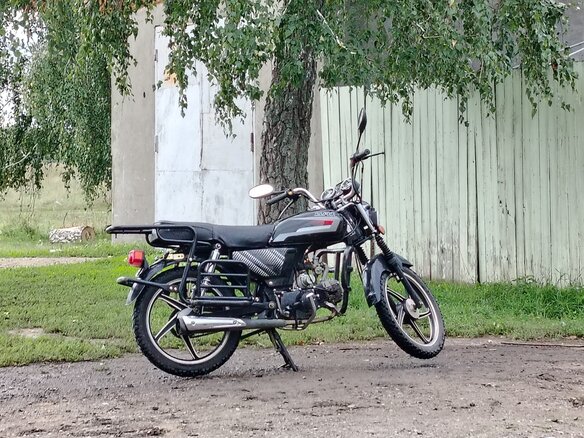 2022 Мотоальфа A1, чёрный, 50000 рублей