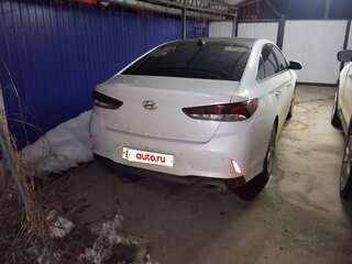2018 Hyundai Sonata VII (LF) Рестайлинг, белый, 1500000 рублей, вид 3