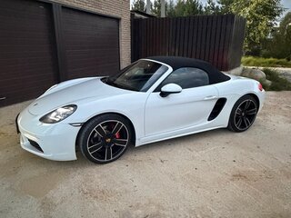 2017 Porsche Boxster S IV 718 (982), белый, 7200000 рублей, вид 4
