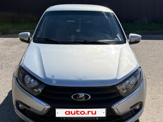 2015 Lada (ВАЗ) Granta I, серебристый, 320000 рублей, вид 2