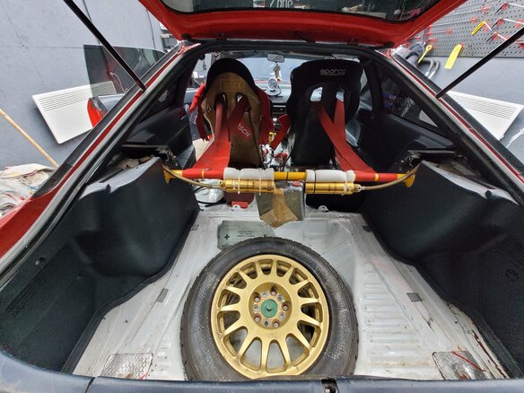 1989 Toyota Celica IV (T160), красный, 650000 рублей - вид 4