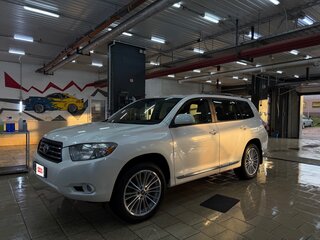 2008 Toyota Highlander II (XU40), белый, 1600000 рублей, вид 1