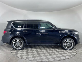 2018 Infiniti QX80 I Рестайлинг 2, чёрный, 7400000 рублей, вид 3