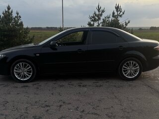 2007 Mazda 6 I (GG) Рестайлинг, чёрный, 410000 рублей, вид 2